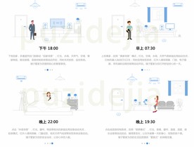 智慧家居类APP手机效果图