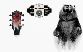 时尚摇滚背景墙