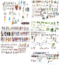 地产园林设计PSD图