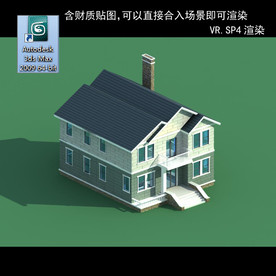 中式建筑 中式多层建筑 别墅