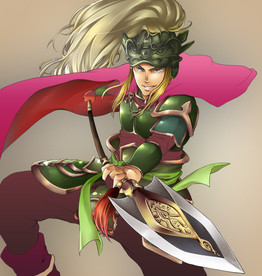 CG鼠绘PSD人物分层素材