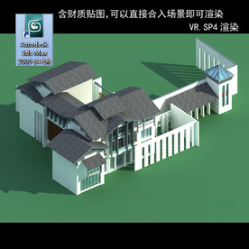中式建筑 中式多层建筑