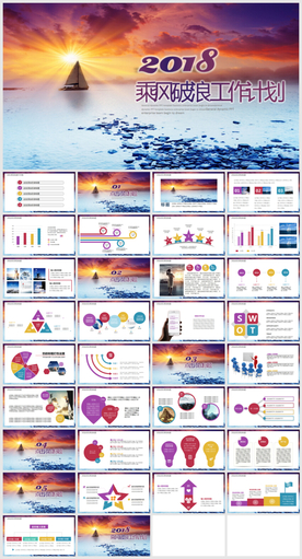 工作计划工作总结PPT