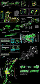 公园设计绿化图纸