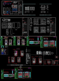 鞋柜进户柜CAD图纸
