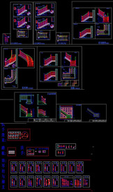 楼梯CAD模块
