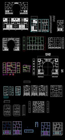 古典家具CAD图纸