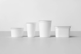 酸奶包装盒样机图片