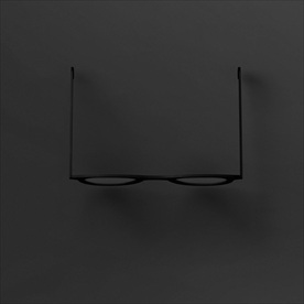 黑框眼镜样机图片