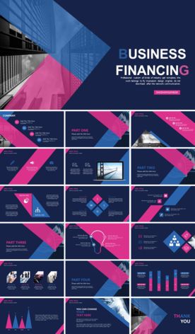 企业融资展示PPT模板