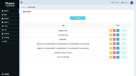 后台系统课程列表