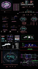 园林假山CAD图纸