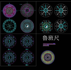 风水罗盘图案