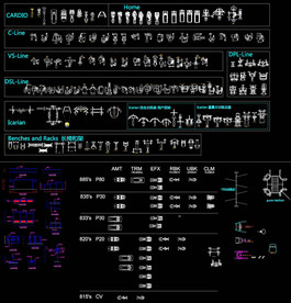 健身器材CAD图库