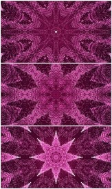 4K紫色花纹粒子屏幕背景