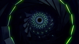 黑色科技科幻旋涡