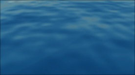 流动的蓝色海水