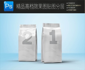 面包袋子包装 样机图片