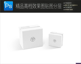 盒子包装样机 盒子样机 包装样