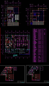 餐厅饭店设计平面图