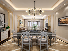 客餐厅效果图