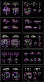 中式别墅建筑图纸