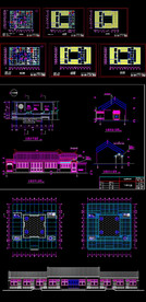 民宿客栈建筑设计图纸