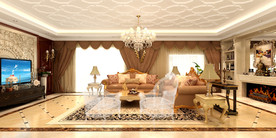 欧式客厅