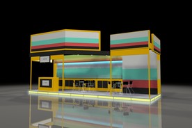 展览展示设计展台多彩