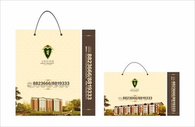 纸袋 手提袋 地产手提袋