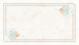 百合花 3D壁画 源分层