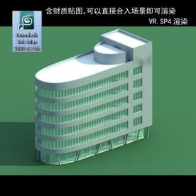 规划建筑 简易建筑 规划体块
