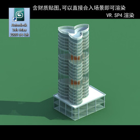 规划建筑 简易建筑 规划体块