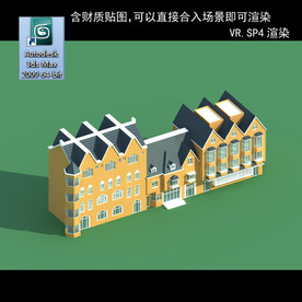 规划建筑 简易建筑 规划体块