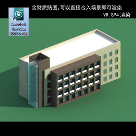 规划建筑 简易建筑 规划体块