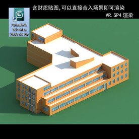 规划建筑 简易建筑 规划体块