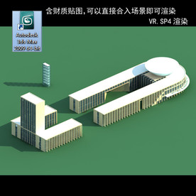 规划建筑 简易建筑 规划体块