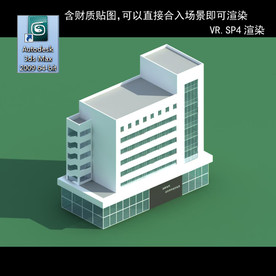 规划建筑 简易建筑 规划体块