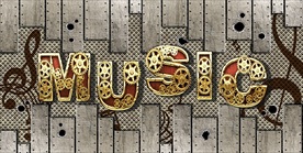 金属英文字体装饰画背景墙