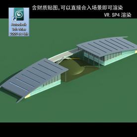 建筑模型图 效果图 多层建筑