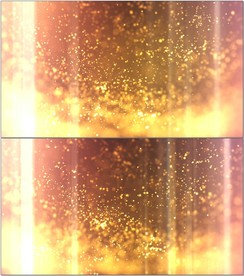 唯美金色粒子动态背景