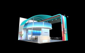 展览展示创意设计美陈双层