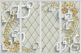 3D欧式花纹移门