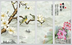 高清雅室兰香移门