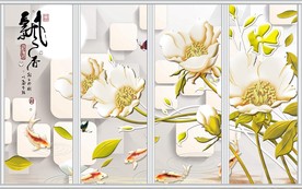 飘香玉兰3D移门