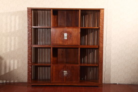 红木书柜