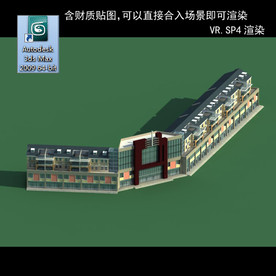 写字商业楼 商业群 现代商业