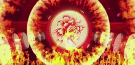 震撼水鼓舞花木兰LED视频背景