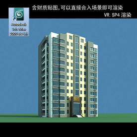 高层住宅 小区 住宅 室外