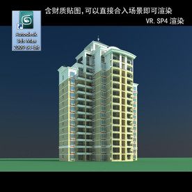 高层住宅 小区 住宅 室外